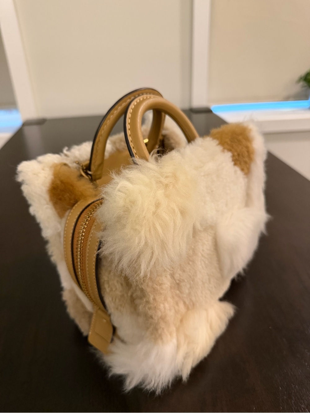 Coach Rogue 20 Shearling Patchwork - Picture 2 of 7